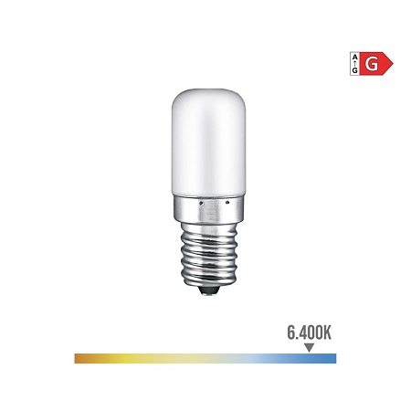 BOMBILLA LED PEBETERO E14 1,8W 130LUMENS 6.400K LUZ FRIA EDM
